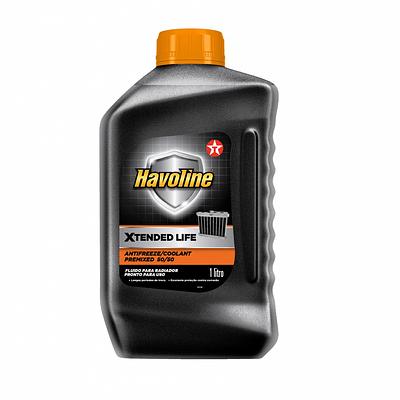 Aditivo de Radiador Texaco Havoline Xtended Life Antifreeze Coolant 50/50 1L