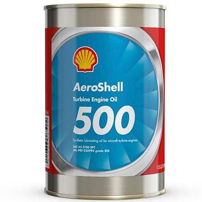 Óleo de Motor de Aeronave Aeroshell Turbina 500 Mil-Prf-23699G Grade Stdsae As5780B Grade SPC 946ml = 1usq