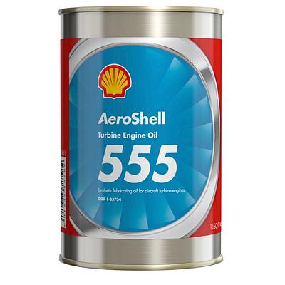 Óleo de Motor de Aeronave Aeroshell Turbina 555 Dod-Prf-85734A 946ml = 1usq