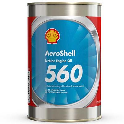 Óleo de Motor de Aeronave Aeroshell Turbina 560 Mil-Prf-23699G Grade Htssae As5780B Grade SPC 946ml = 1usq