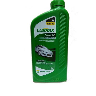 Óleo de Motor Lubrax 10W40 API SL Alta Rodagem 1L