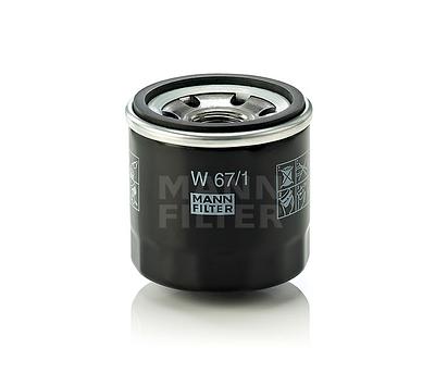 Filtro de Óleo do Motor Mann W67/1