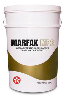 Graxa para Rolamentos Texaco MP2 Marfak Castanha Esverdeada 20kg