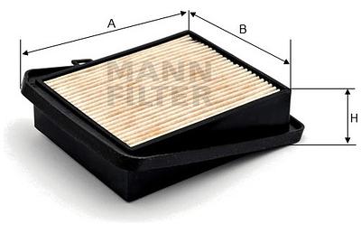Filtro de Ar Mann C12008