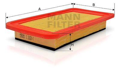 Filtro de Ar Mann C2620/1