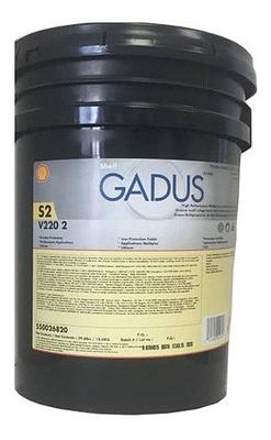Graxa para Rolamentos Shell V220 2 Gadus S2 Castanha Mineral 18kg