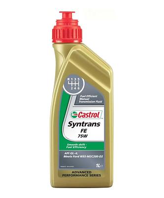 Óleo do Câmbio Manual Castrol 75W Syntrans FE API GL-4 Fluido Transmissão Sintético 1L