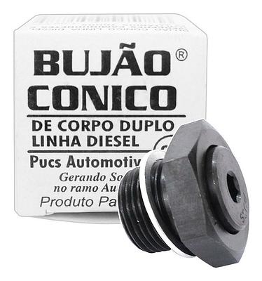 Bujão Cônico Corpo Duplo 20MM