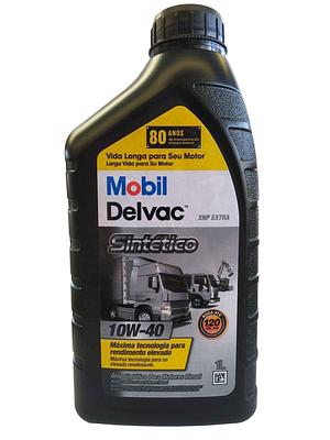 Óleo de Motor Diesel Mobil 10W40 Delvac XHP Extra API CH-4 Sintético 1L