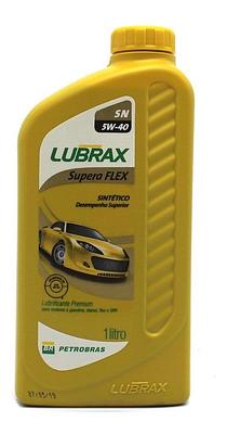 Óleo de Motor Lubrax 5W40 Supera Flex VW 508 88 509 99 API Sn Sintético 1L