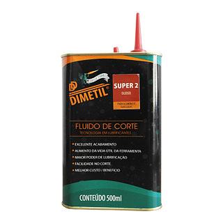 Óleo Industrial Dimetil Super 2 Fluido de Corte Especifico para Aluminio e suas Ligas 500ML