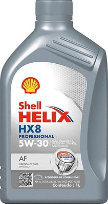 Óleo de Motor Shell 5W30 Helix H8 Professional AF API Sl Sintético 1L
