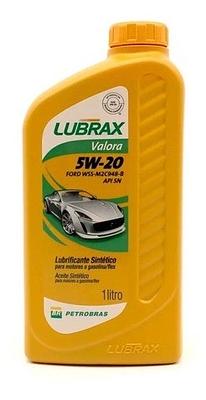 Óleo de Motor Diesel Lubrax 5W20 Valora API Sn Sintético 1L