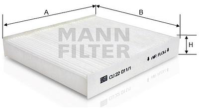 Filtro de Cabine Mann CU22011/1