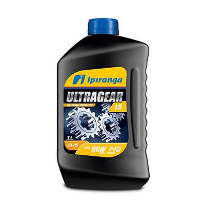 Óleo de Transmissão Ipiranga 85W140 Ultragear Multigear LS Limited Slip Autobloqueio API Gl-5 Mineral 1L