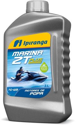 Óleo de Motor Ipiranga 2t Marina Plus Motores de Popa API Tcw3 Mineral 1L