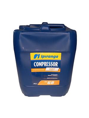 Óleo Hidraulico Ipiranga Compressor 68 Refrigeracao Ipigel Compressor Iso 68 Mineral 20L